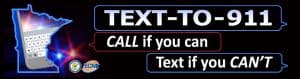 MN Text-To-9-1-1 Logo